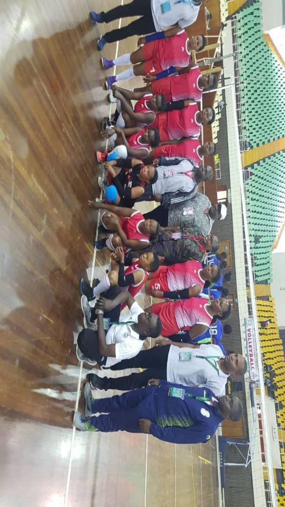 Wanamichezo walioshiriki mashindano ya majeshi Wuhan wakiwa kwenye picha ya pamoja