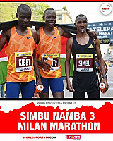 Mwanariadha wa Tanzania toka Kanda ya Ngome aibuka mshindi wa tatu Milano Marathon zilizofanyika 03 Aprili 2022