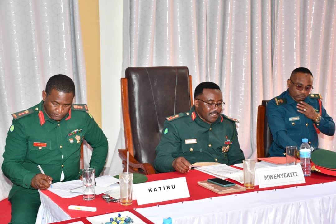 Viongozi ngazi ya juu BAMMATA wakiongoza kikao