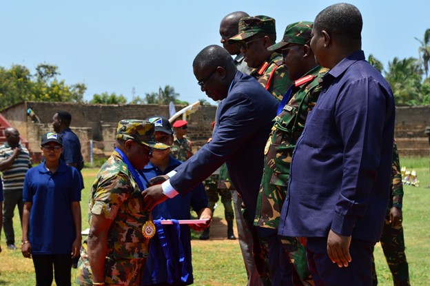 Shere za Ufungaji wa Michezo ya Majeshi Mtwara katika Uwanja wa Nangwanda Sijaona Mkoani Mtwara tarehe 21 February 2023