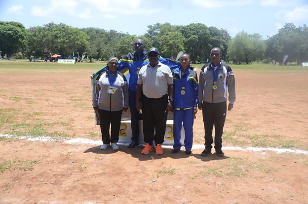 Washindi wa jumla mmoja mmoja katika mchezo wa Shabaha katika Michezo ya Majeshi iliyo fanyika katika viwanja vya chuo cha ualimu Mkoani Mtwara