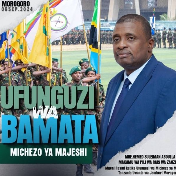Ufunguzi wa Michezo ya Majeshi Tanzania (BAMMATA) inayofanyika katika Uwanja wa Jamhuri Mkoani MOROGORO