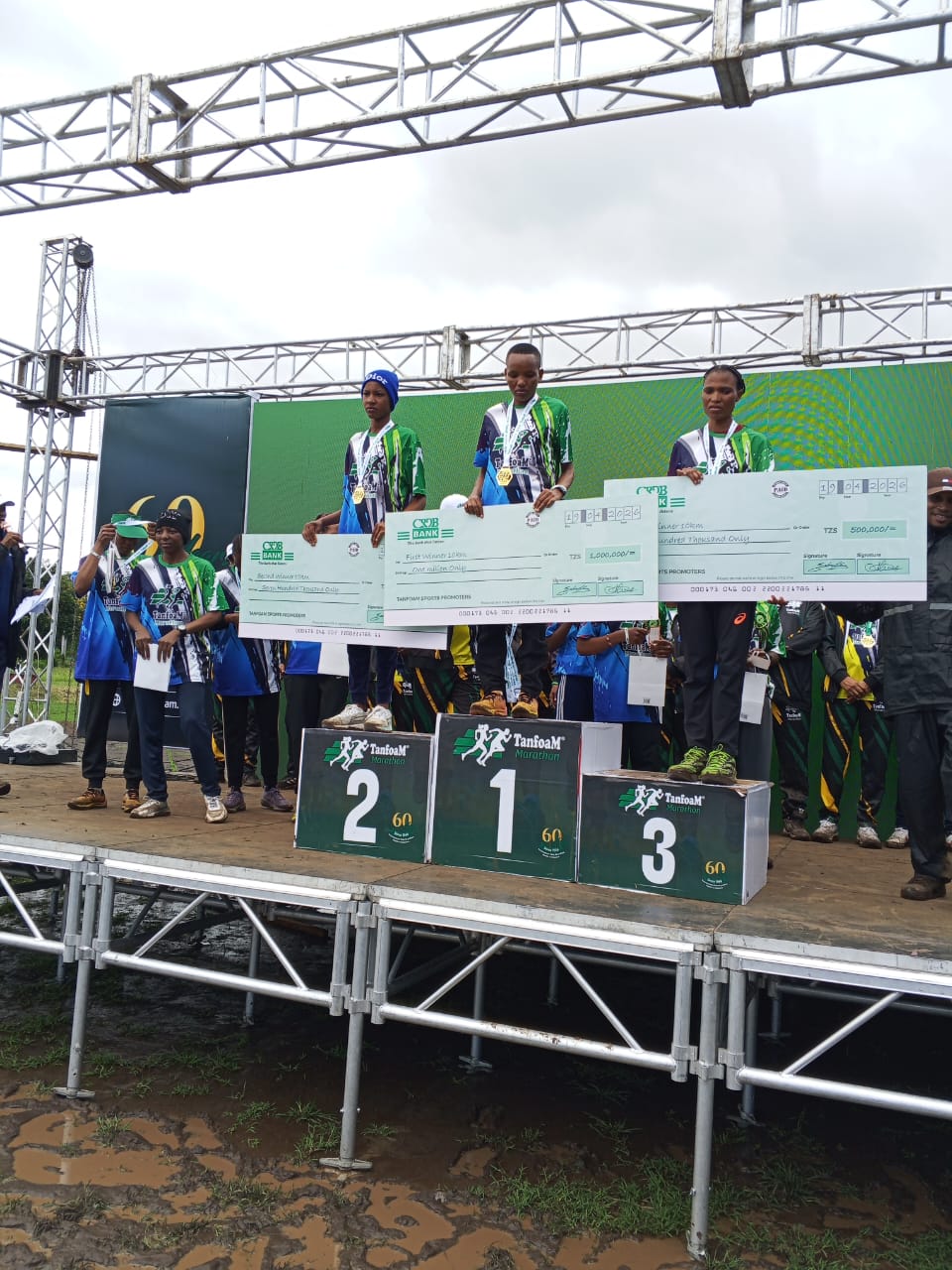 Halfa ya Pongezi kwa Washindi wa TANFOAM Marathon Mkoani Arusha